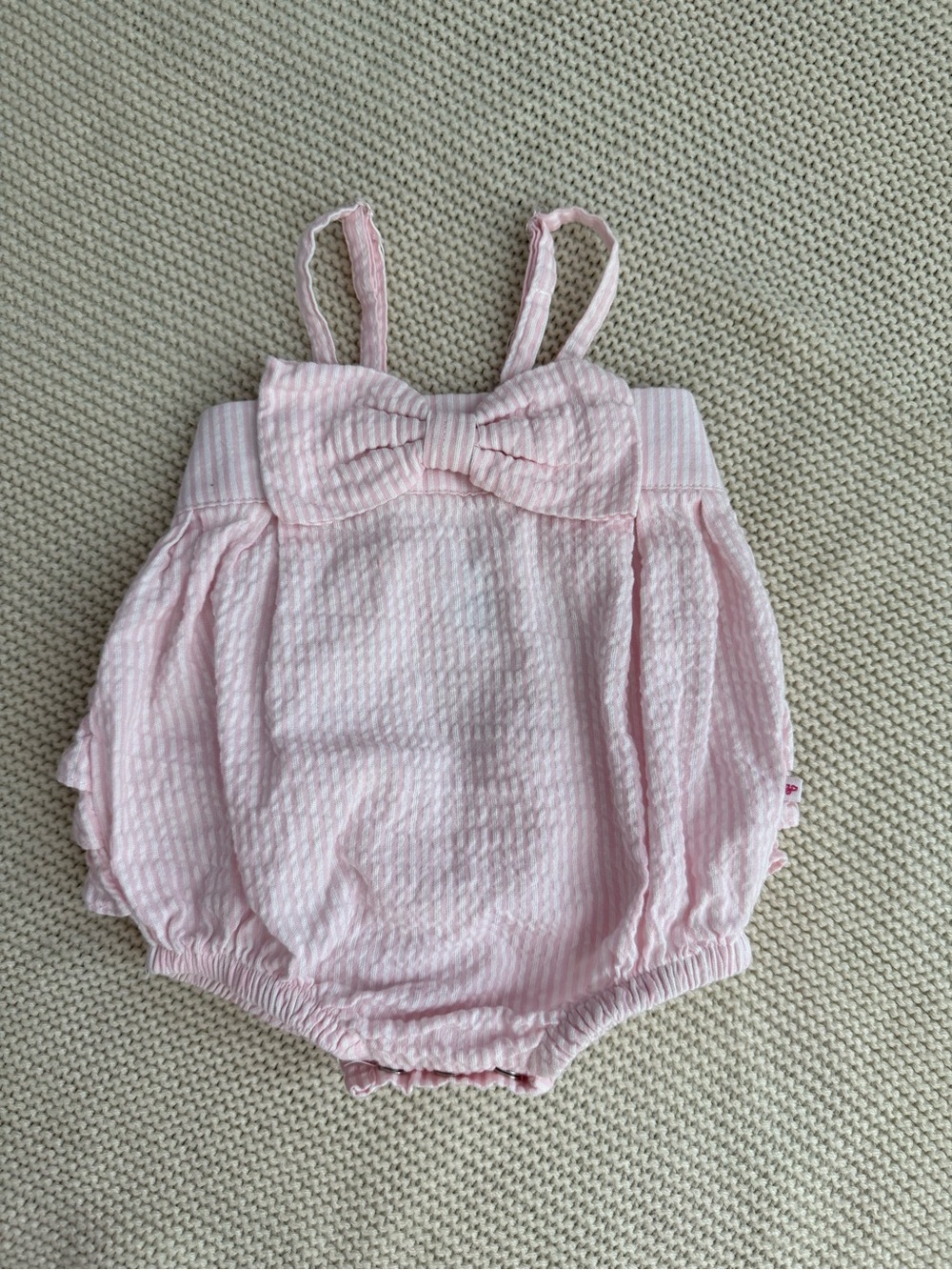 Ruffle Butts seersucker bubble